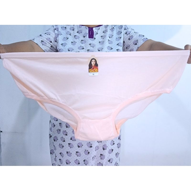 Celana Dalam CD Perempuan 6Pcs Super Jumbo BB 130kg