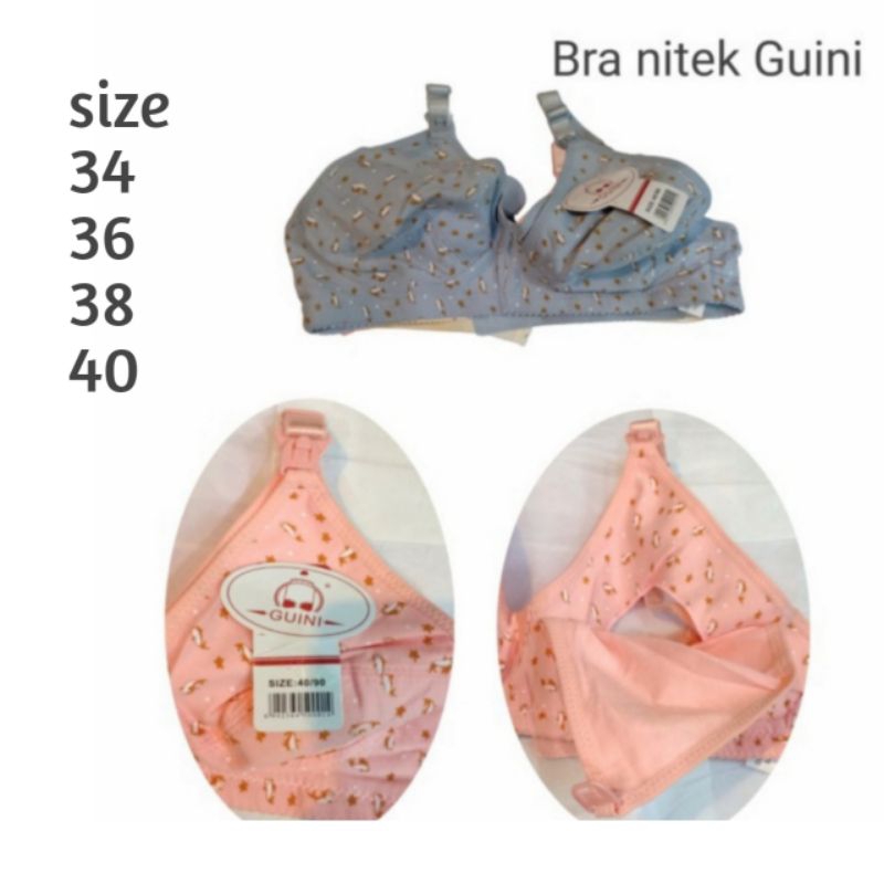 Bra GUINI Bra netek menyusui cup c kait 3