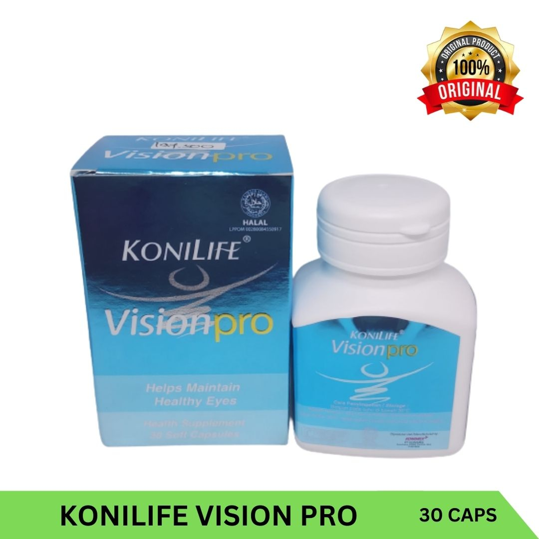 Konilife Vision Pro isi 30 suplemen mata