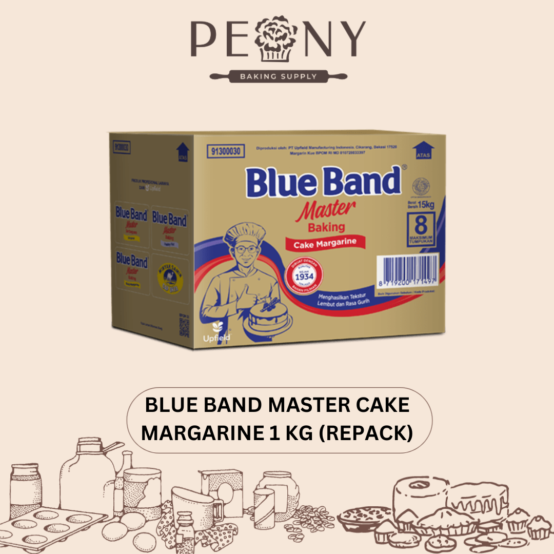 BLUE BAND MASTER CAKE MARGARINE 15KG, 1 KG, 500 GR, 250 GR| BLUE BAND MCM