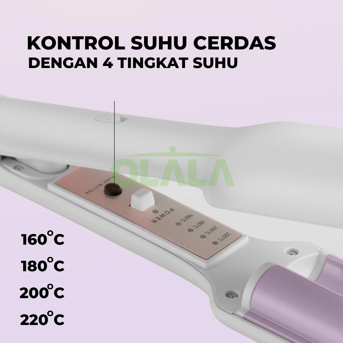 CATOKAN PENGERITING RAMBUT HAIR STYLER PROFESIONAL 26MM OLL-PD824