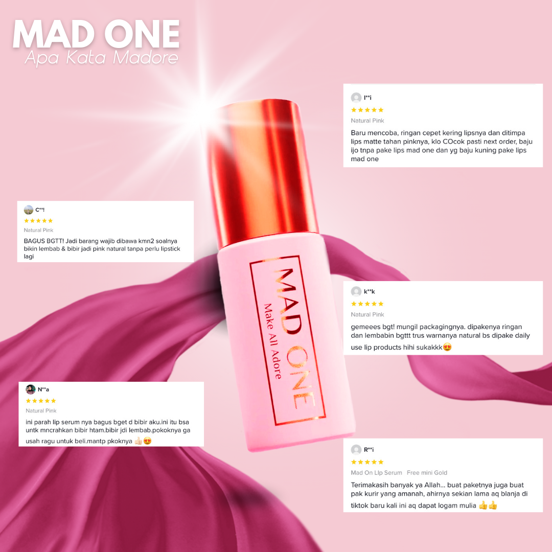 Perawatan Bibir Lip Serum By Mad One