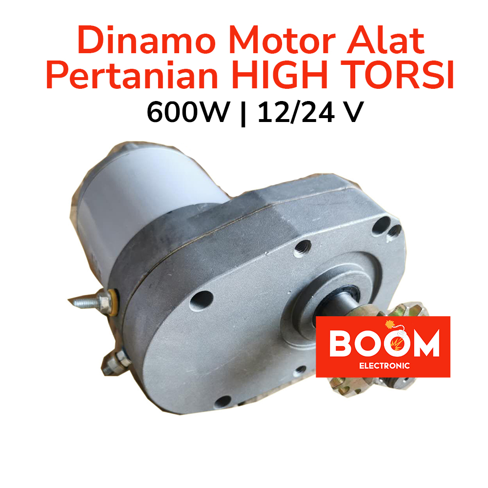 Dinamo Motor Alat Pertanian High Torsi 600W Tanpa Sprocket (7151)