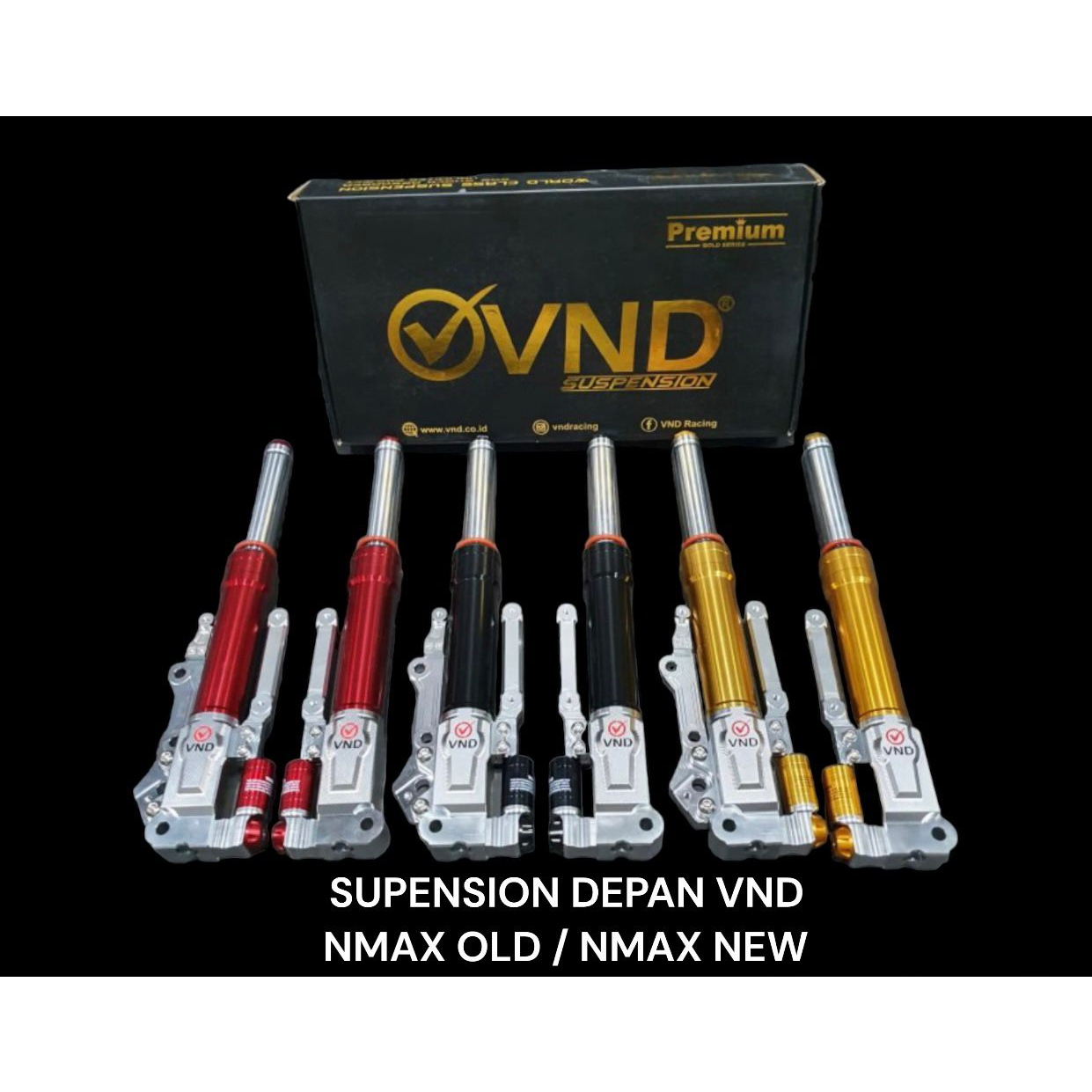 shock depan vnd ak111 nmax aerox