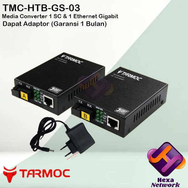 Media Converter Tarmoc HTB GS03 HTB-GS03 Gigabit Single mode