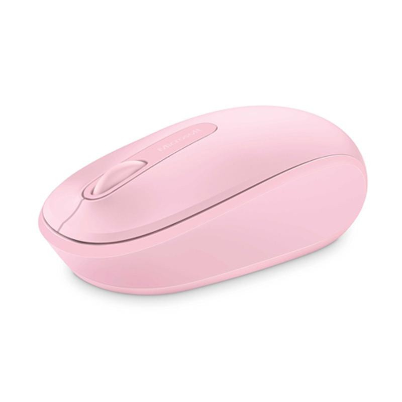 MICROSOFT WIRELESS 1850 MAGENTA PINK MOUSE