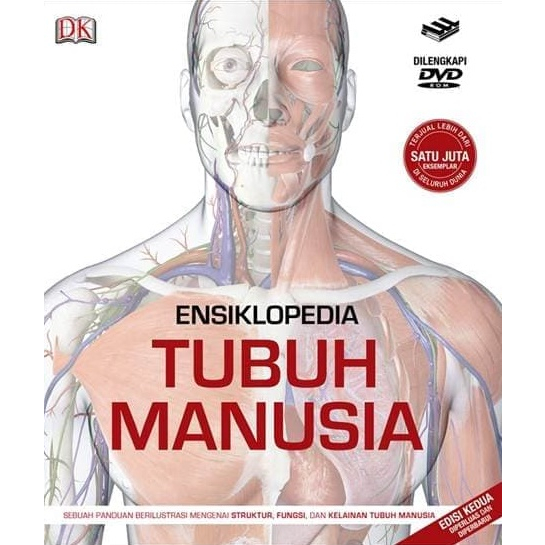 BEST SELLER ORIGINAL ENSIKLOPEDIA TUBUH MANUSIA EDISI KEDUA - ERLANGGA