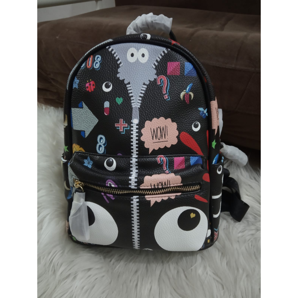 [ORIGINAL 1000%] READY TAS Huer 780 eye theme printed bag
