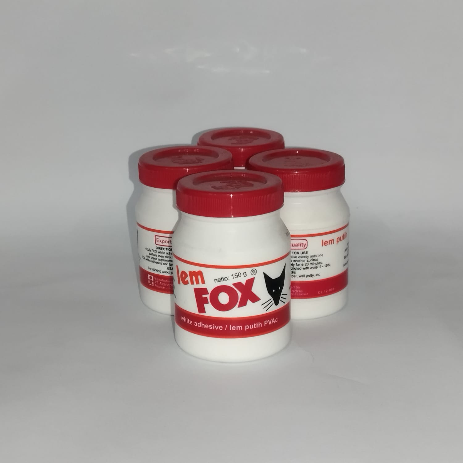 

Lem Fox Botol Plastik 150 PVac