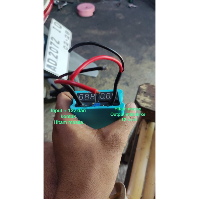POWER UP AKI TEGANGAN BISA DIATUR