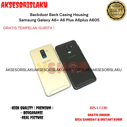 Backdoor Back Casing Housing Samsung Galaxy A6+ A6 Plus A6plus A605