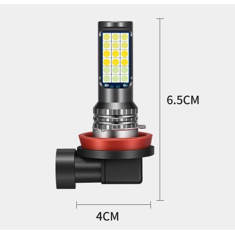 Foglamp Led Mobil Foglight Lampu Kabut Mobil H8 H9 H11 HB4 9006 R324