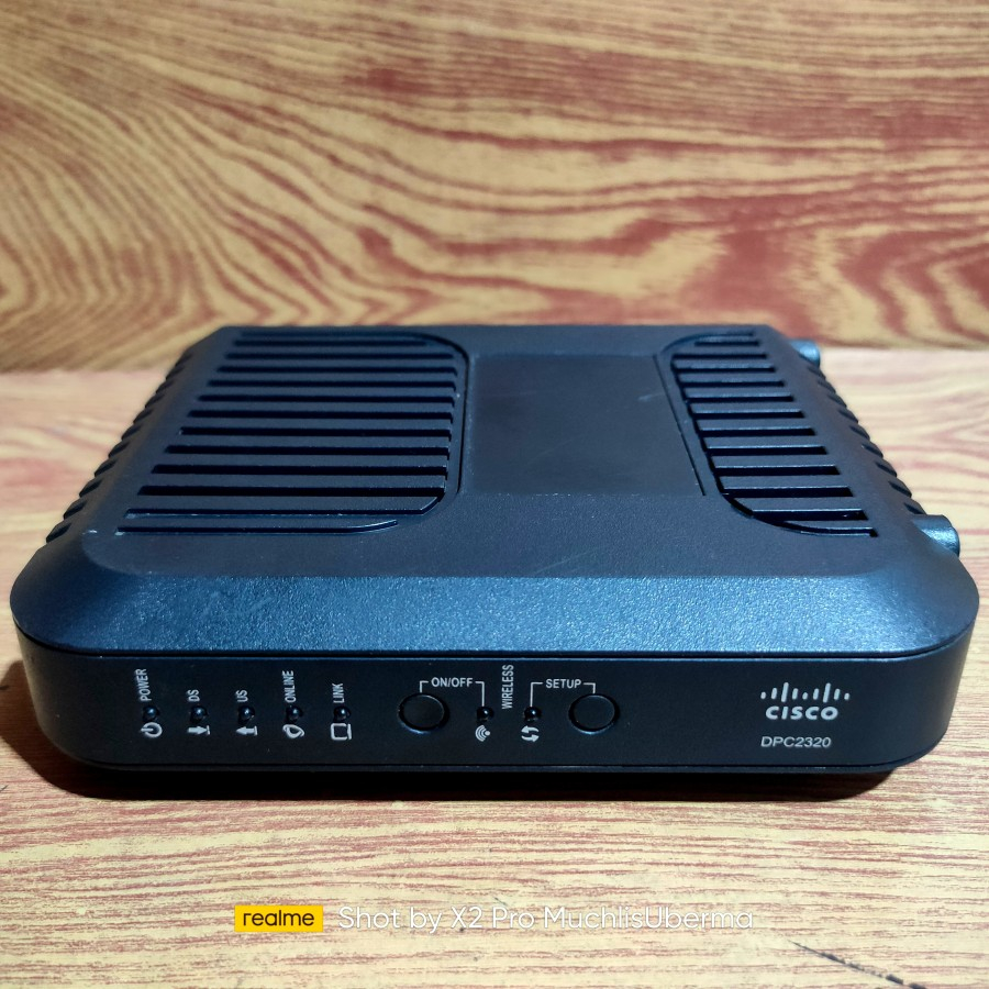 CISCO DPC2320 (WIFI) Cable Modem Wireless Docsis 2.0 Gateway - Unit saja