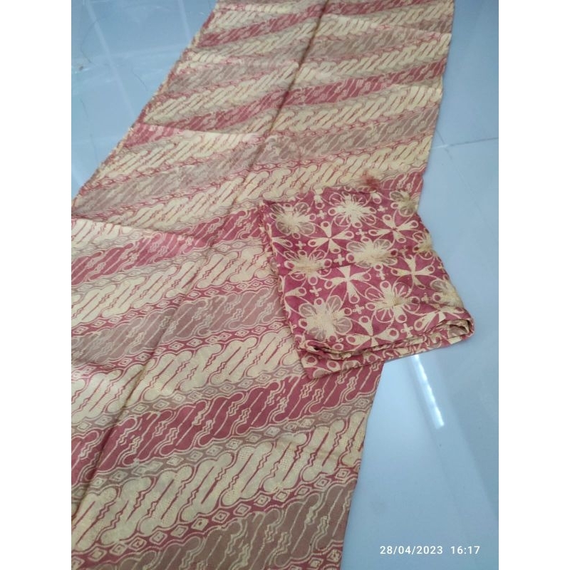 BATIK TRUSMI SET KAIN BATIK VISCOSE LASEM