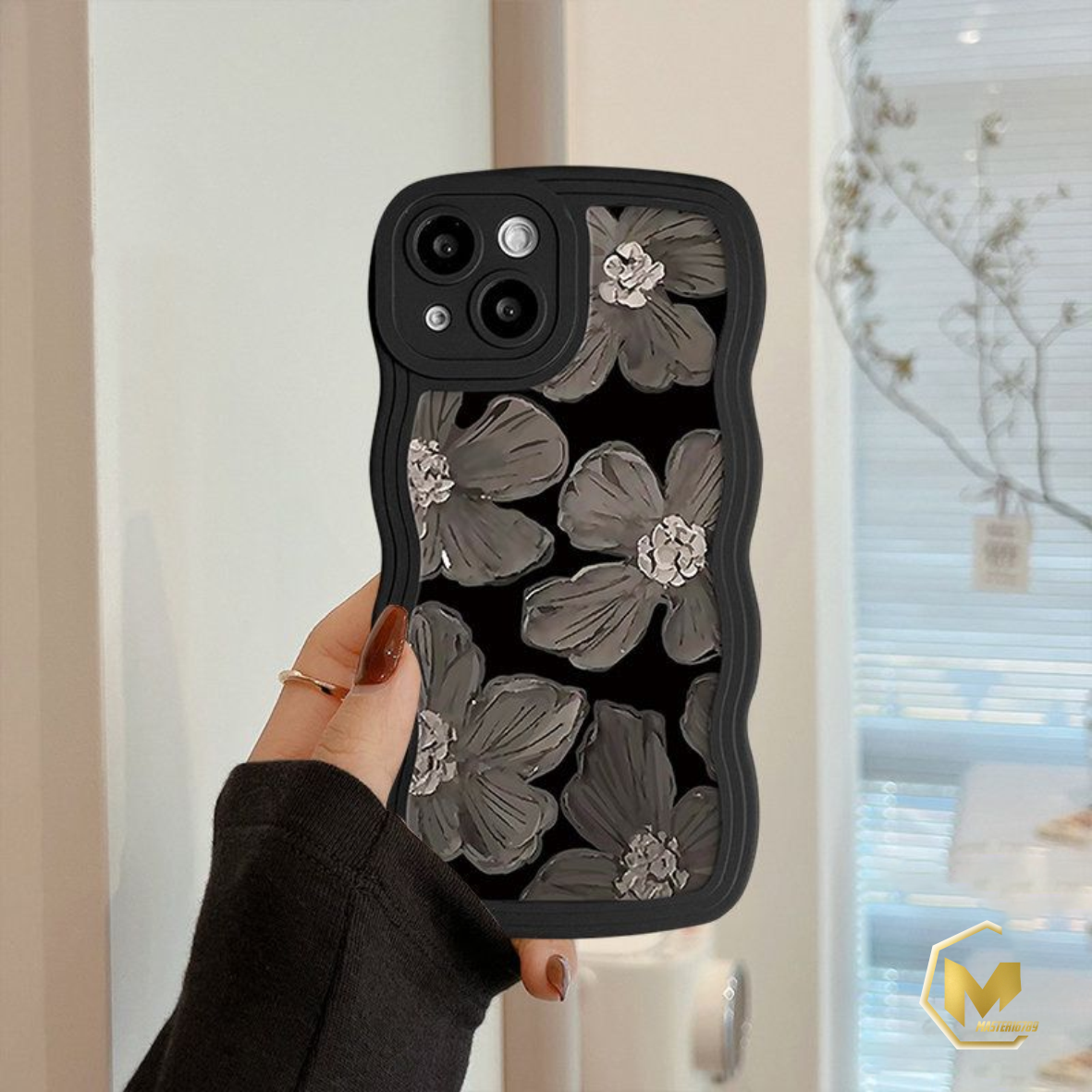 SS820 CASE SILIKON CASING OIL PAINTING FLOWER FOR INFINIX SMART 5 6 7 6+ HOT 9 10 11 12 30 PLAY 11S 12I 20 20I 20S 30 30I NOTE 11 12 G96 30 PRO 4G 5G MA4466