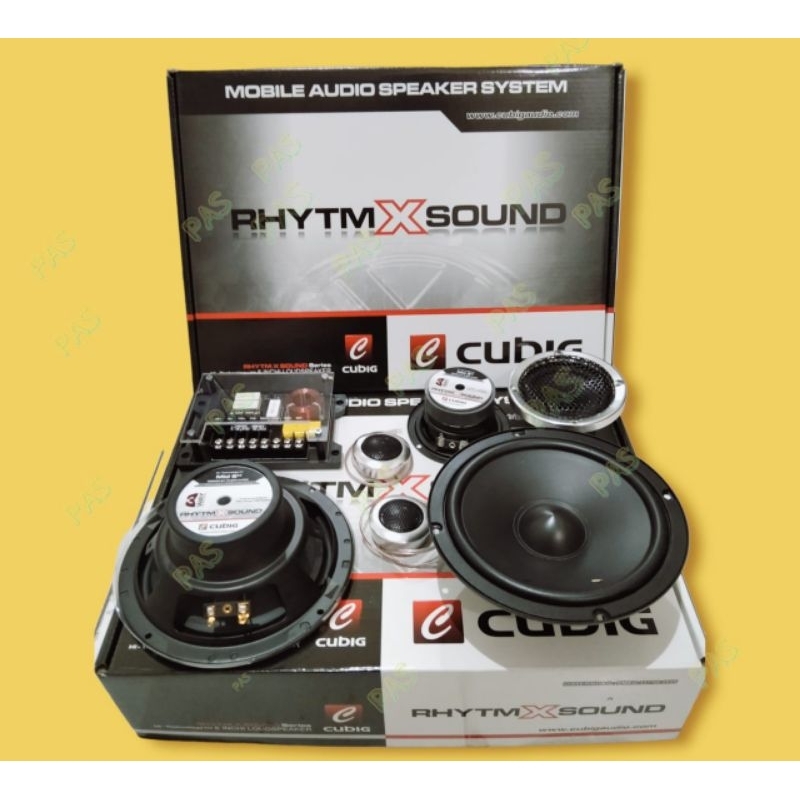 speaker 3 way cubig rhytm x sound / speaker CUBIG RHYTM 3 Way HIGH QUALITY ORIGINAL