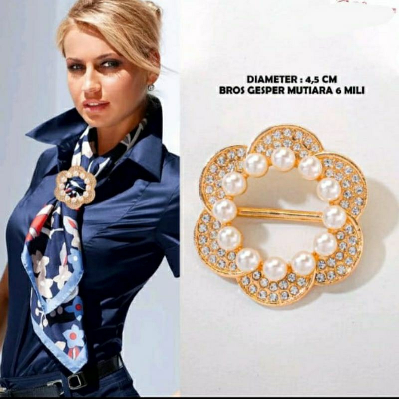 Ring Gesper Hijab/Ring Syal/Ring