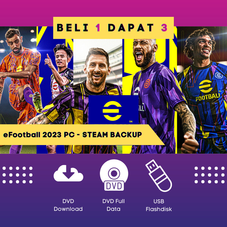 eFootball 2023 PC | PES 2023 23 | 5T34M Backup