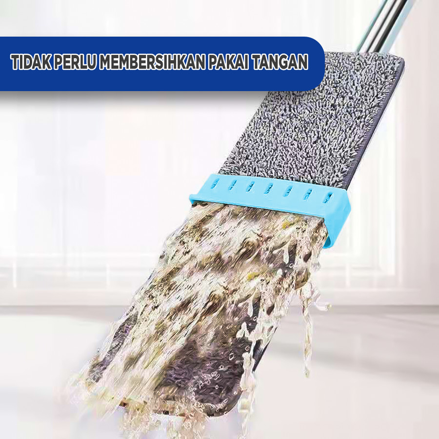 Pel Lantai Super Mop Alat Pembersih Lantai Pel Pembersih/ pel putar