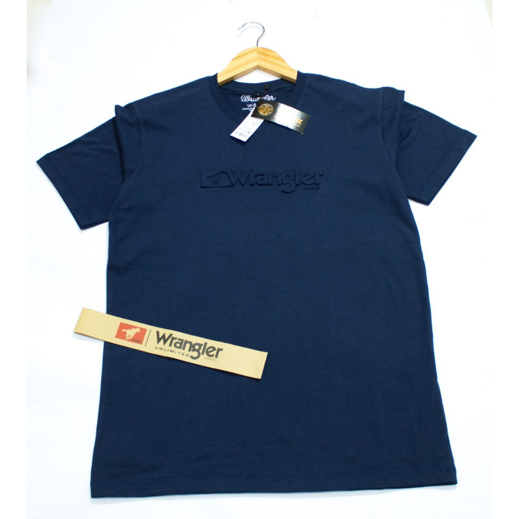 TSHIRT KAOS WRANGLER EMBOS BOTOL SABLON TIMBUL PREMIUM QUALITY