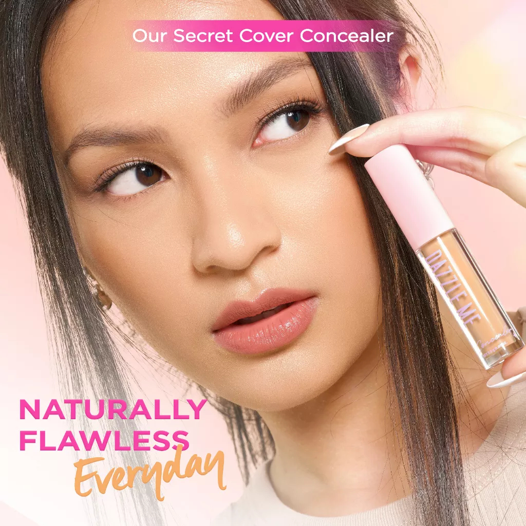 DAZZLE ME OUR SECRET COVER CONCEALER - BPOM - CONCEALER DAZZLE ME MURAH