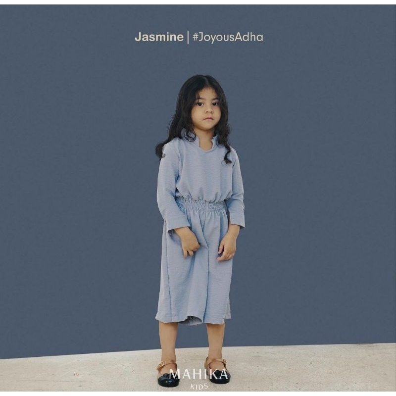 playsuit mahika kids jasmine blue eid series preloved