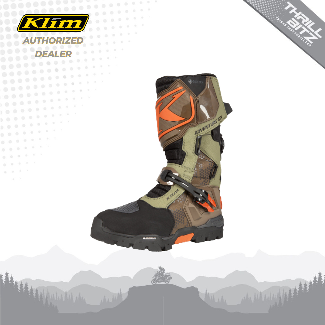 Klim Adventure GTX Boots Burnt Olive Potter's Clay