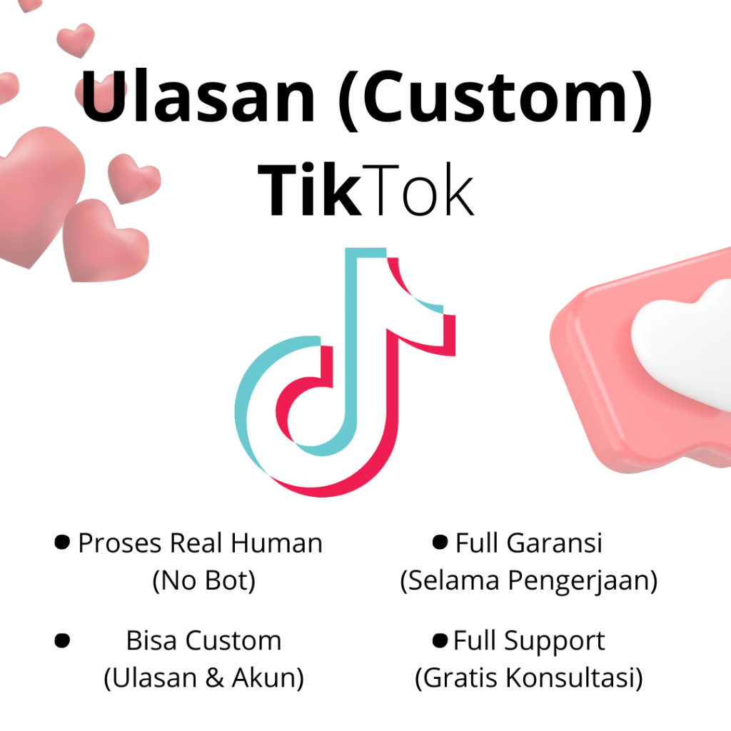 Jasa komen TikTok custom permanen