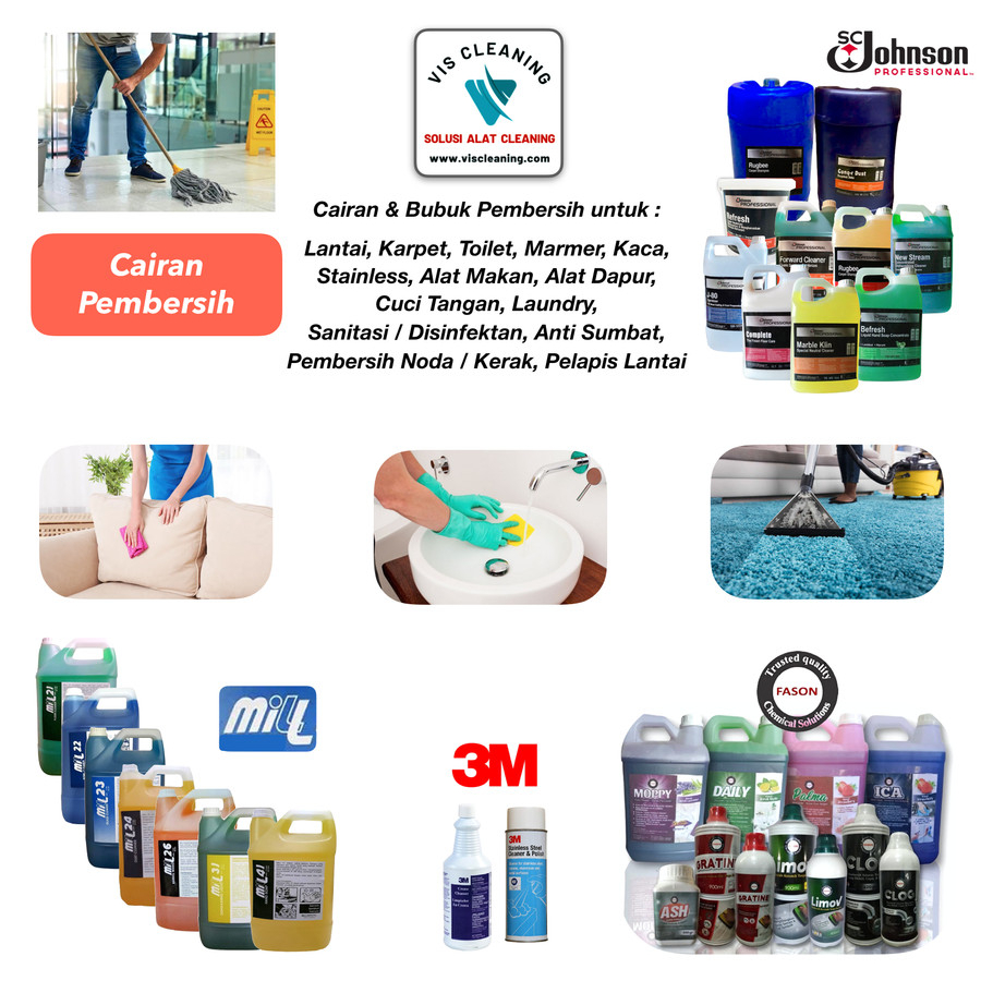 Paket Pembersih Kaca SC Johnson Glance Glass