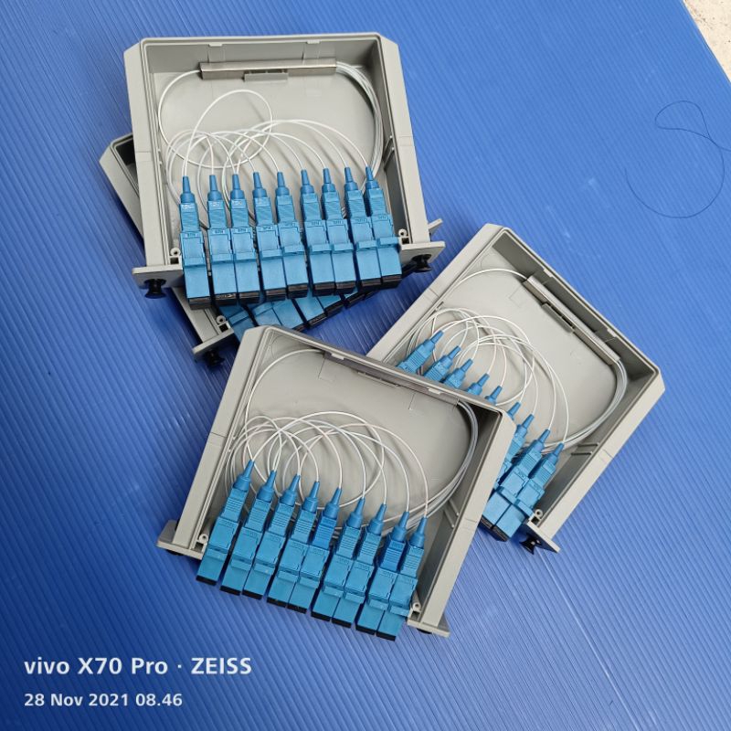 SPLITER BOX 1:8 SC UPC/box spliter 1:8 sc upc fiber optik