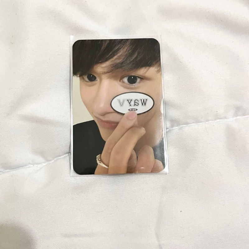 WTS PHOTOCARD PC LUCAS WAYV MD TAKE OFF TATTOO
