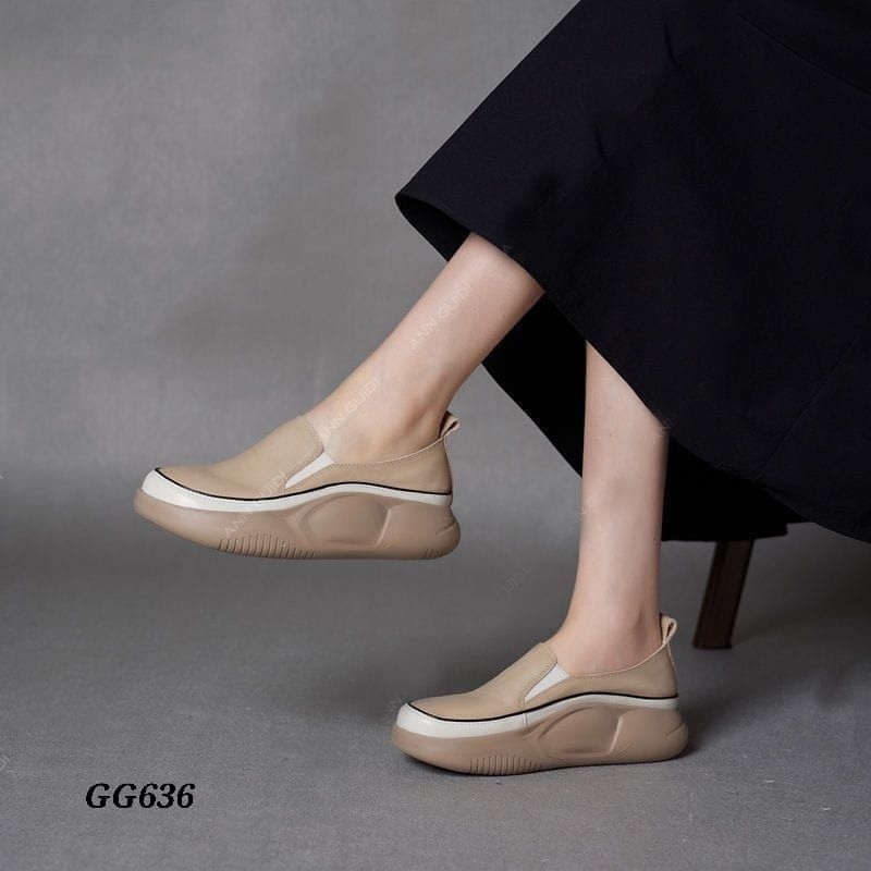 Sepatu Flat Shoes Sole Bubble Style Korea GG636