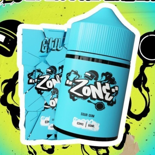 LIQUID GLU ZONE 60ML SOUR GUM GLUZONE