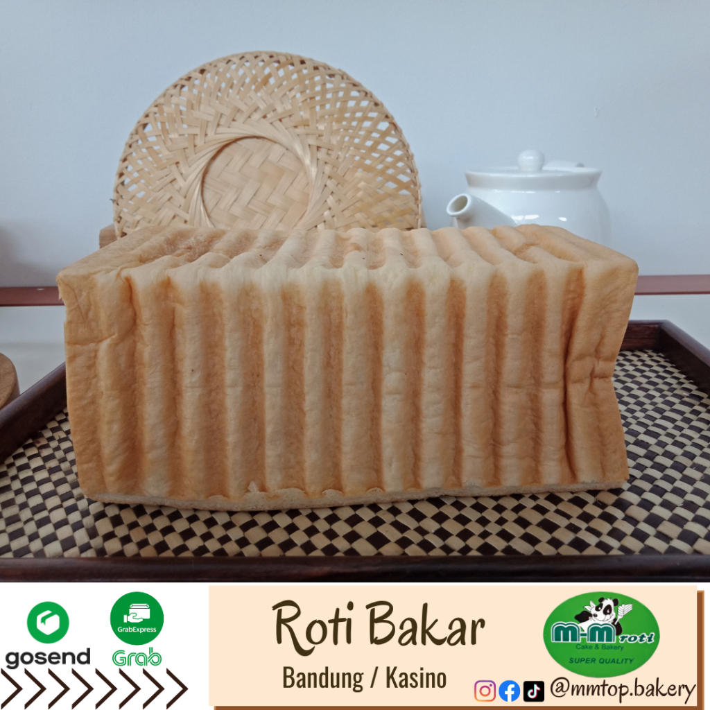 

Roti Tawar Bakar Bandung / Roti kasino