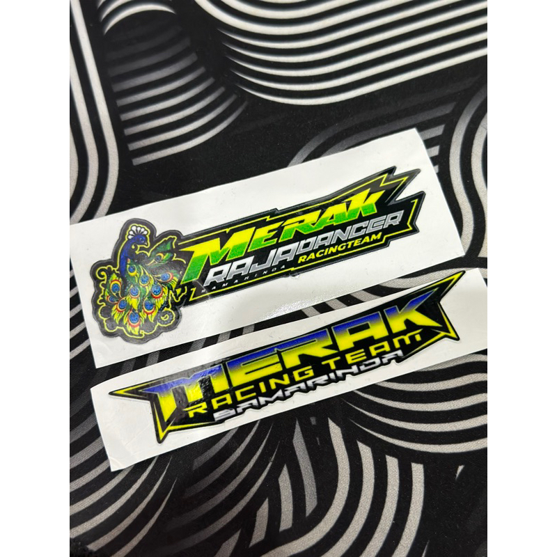 STIKER MERAK RACING