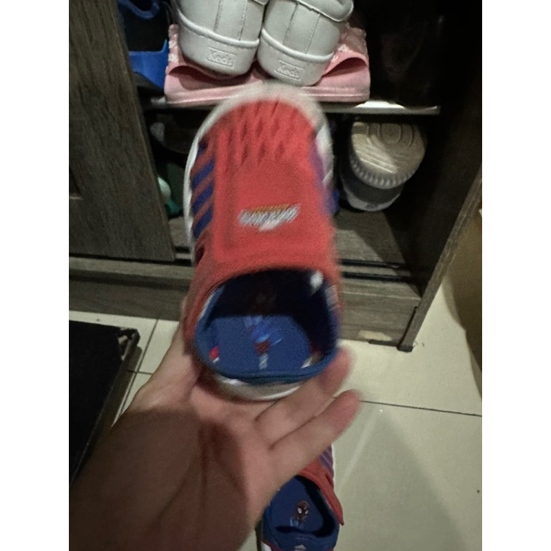 sepatu sandal Adidas bayi original spiderman