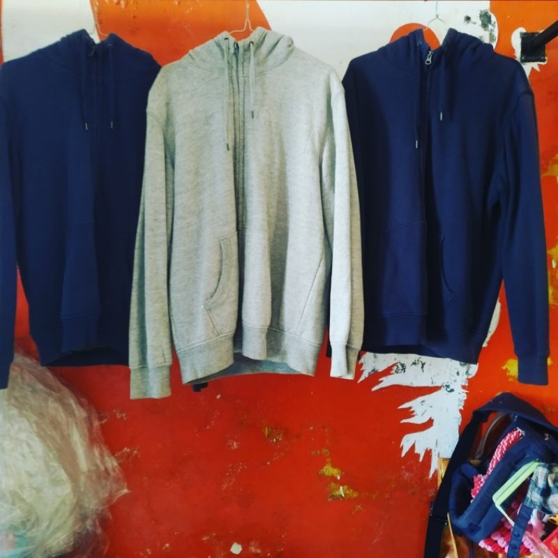 hoodie sherpa uniqlo