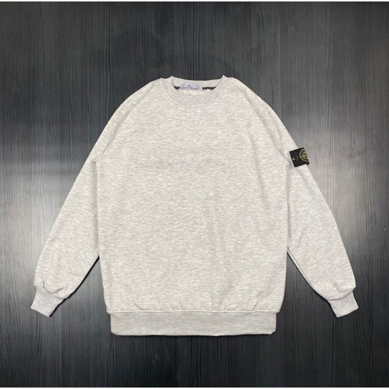 -FRMNSH- CREWNECK PREMIUM TERLARIS STONE ISLAND ABU FULL TAG LABEL CASUAL