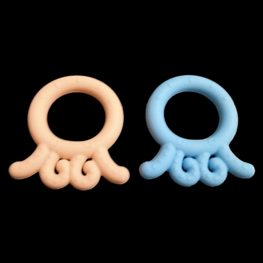 George Baby Silicone Teether SQUID TA2 / Gigitan Bayi Silicone