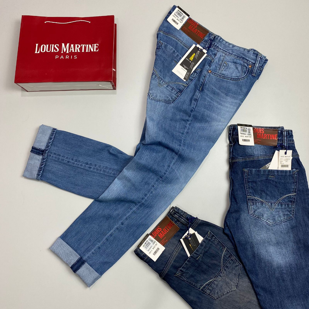Celana Jeans Lois Martine Pria Original  Asli 100% Premium Standar Panjang Model Terbaru 2024