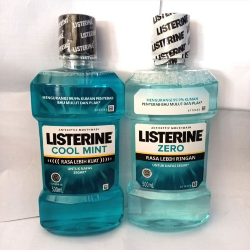 Listerine mouthwash 500ml / Listerine kumur 500 ml / obat kumur Listerine