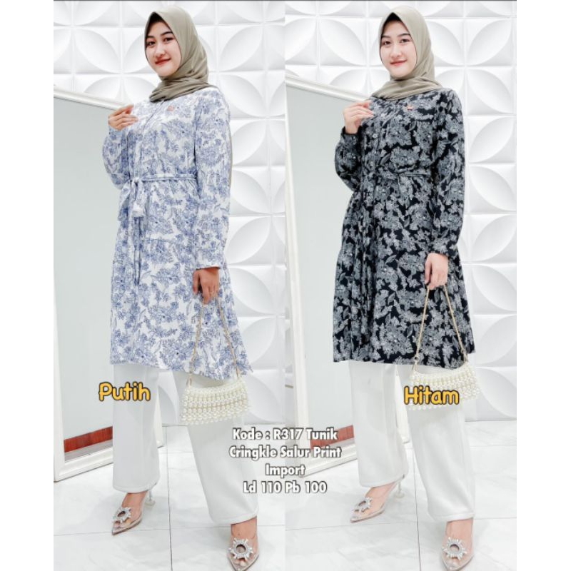 RIBYKA COLLECTION CRINGKEL SALUR TUNIK R317