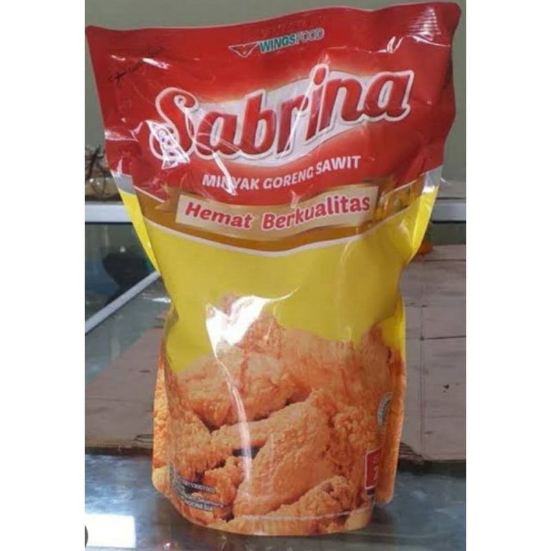 

Minyak goreng sabrina 2 liter