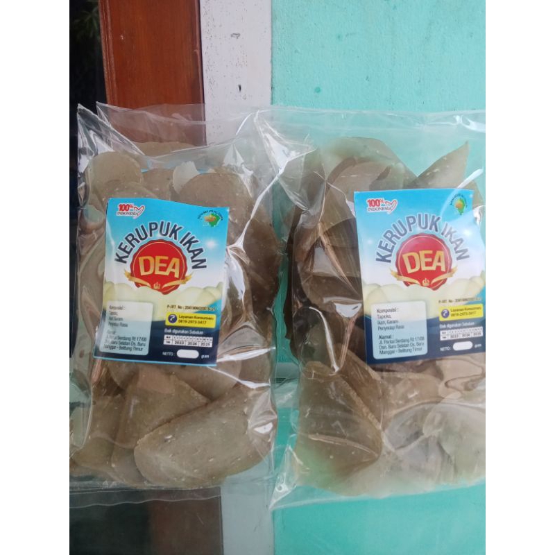 

KERUPUK IKAN DEA/MADU TERAN/TERI KRISPI/SAMBAL LINGKONG