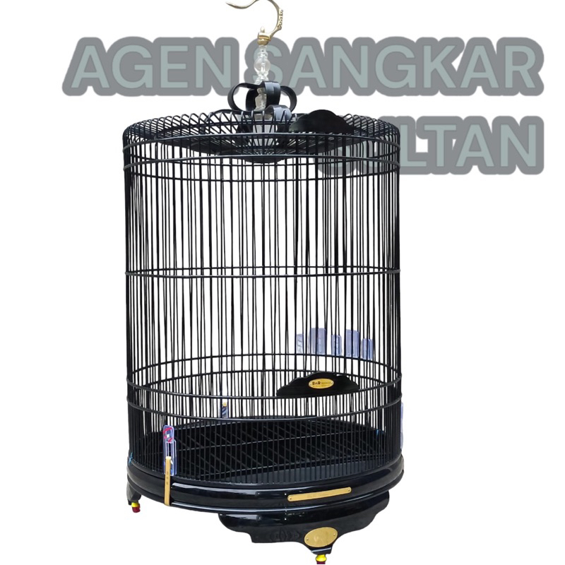 SANGKAR KANDANG MURAI BnR PVC NEW BLACK REBORN BATMAN NO 2