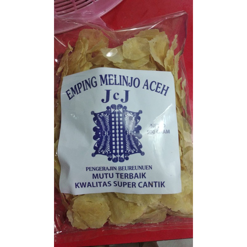 

JCJ Emping Melinjo Aceh Cap Pintoe Aceh 500gr