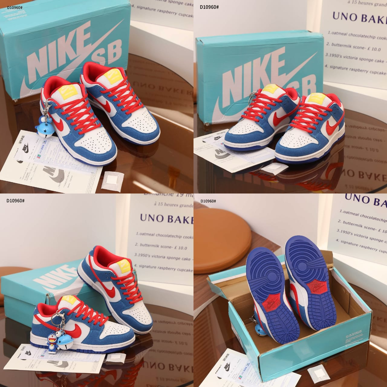 NK Doraemon With Rubber Women MEN Sneakers D10960