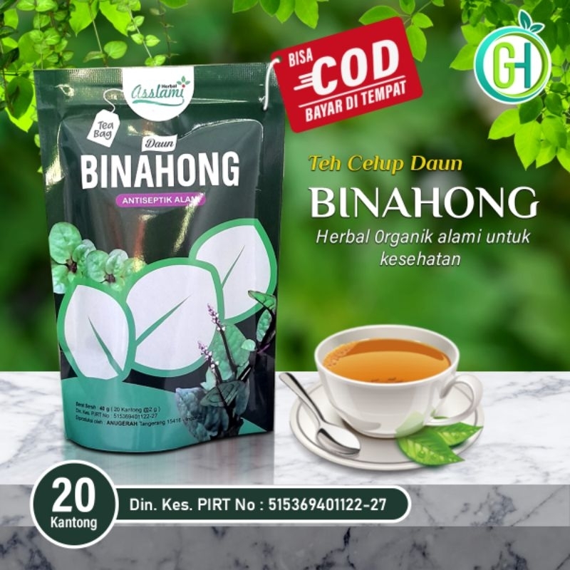 

Teh Celup Daun Binahong Teh Herbal Kesehatan