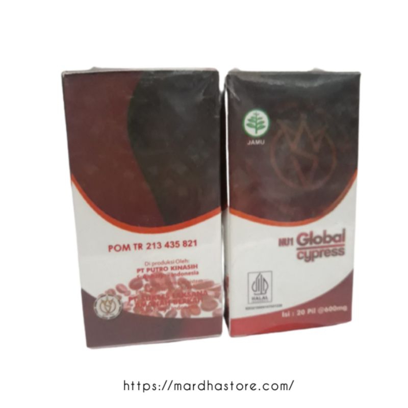 Pil NU1 Global Cypress  - Atasi Syaraf Kejepit dan Persendian