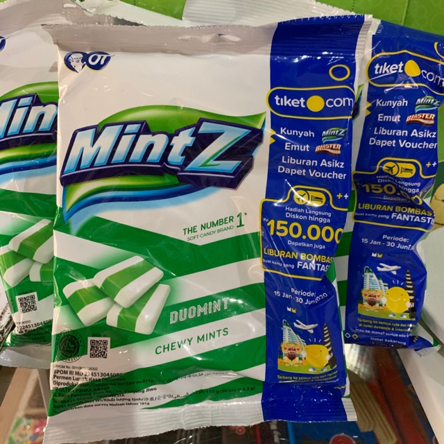 

Permen Mintz Chewy Mints duomint isi 50 pcs - PASAR REBO PURWAKARTA